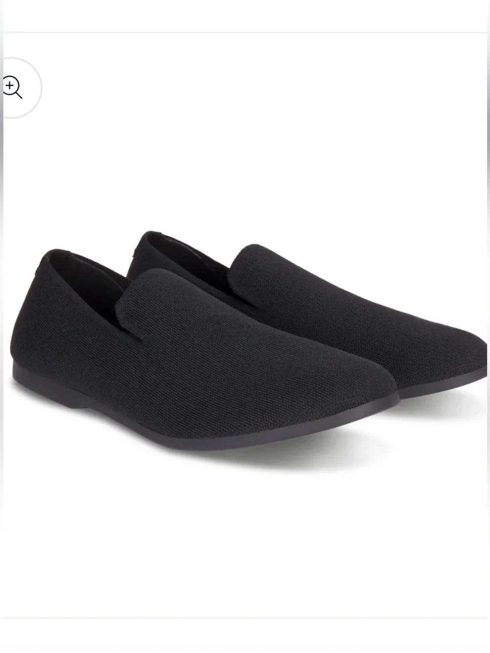 GLYPH Panther black knit Slip On loafers Casual Shoes 12